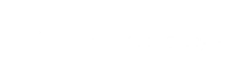Engraved Pulmonology Hospital Sign with Respiratory Symbol