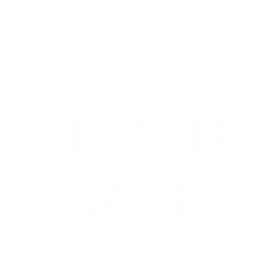 Shut Off Valve Engraved Tag