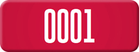 Asset Label with Numbering