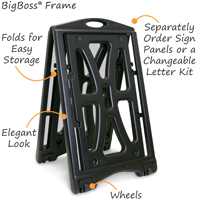 BigBoss Pro Sign Frame