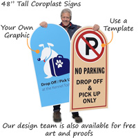 Custom plastic signs