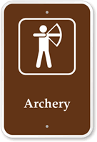 Archery Campground Park Sign