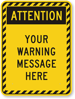 Attention:  Sign