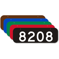 Custom House Number Sign Add Own Number