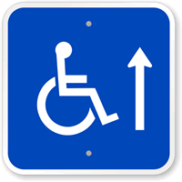 Handicap Symbol Sign