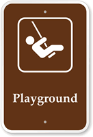 Playground Campground Park Sign