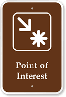 Point of Interest - Campground & Park Sign