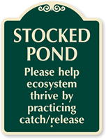 Stocked Pond Please Help Ecosystem SignatureSign