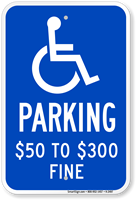 Handicapped Parking Sign