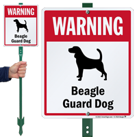 Warning  LawnBoss™ Signs