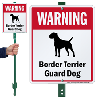Warning  LawnBoss™ Signs