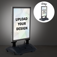 Custom LED Double Sided Sidewalk Sign Kit