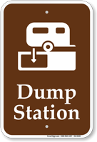 Dump Station Sign