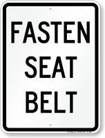 Fasten Seat Belt Sign