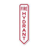 Fire Hydrant Sign