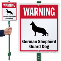 Warning  LawnBoss™ Signs