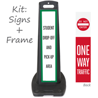 LotBoss "Student Drop-Off and Pick-Up Area" Portable Kit