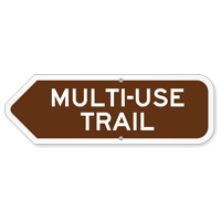 Multi-Use Trail Campground Sign