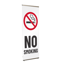 No Smoking With Symbol Safety Banner Kit