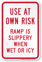 Slippery When Wet Sign