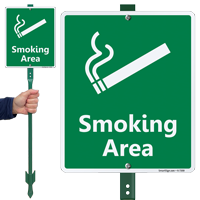 with Graphic Sign