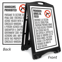 BigBoss A-Frame Portable Sidewalk Sign