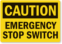 Caution Label