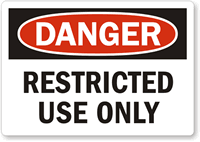 Danger Label
