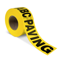 Custom Barricade Tape