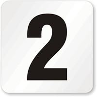 2 Pool Depth Marker