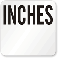 Inches Pool Depth Marker