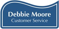 Wave Shaped Custom Designer Name Badge