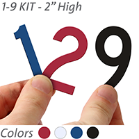 2 inch  4 Colors
