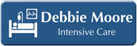 Customizable Intensive Care Specialist LaserLogo Name Badge