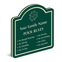 Add Custom Pool Rules And Family Name PermaCarve Sign