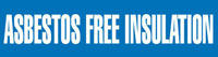 Asbestos Free Insulation (Blue) Adhesive Pipe Marker