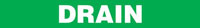 Drain (Green) Pipe Markers On-a-Roll
