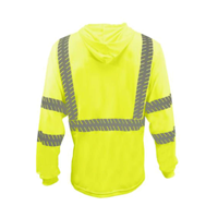 Type R, Class 3, Moisture Wicking Shirt with Hoodie, SPF 50 Rated