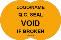 Q.C. Seal   Void if Broken Label