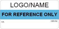 For Reference Only Label [add name/logo]