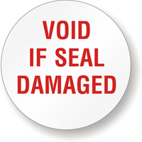 VOID IF SEAL DAMAGED