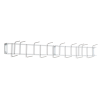 36" Sanitation Rack, Sixteen 2.5" Hooks