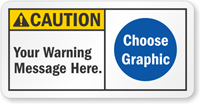 Caution ANSI Sign