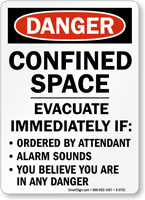 Danger:  Sign