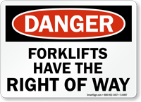 Danger:  Sign