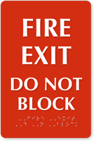 Braille Sign