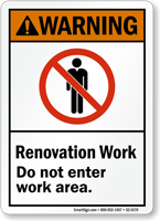 With Graphic Sign