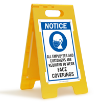 FloorBoss Standing Floor Sign