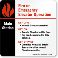 Key Off/Key On/Key Bypass Sign