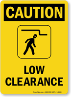 Low Clearance Sign